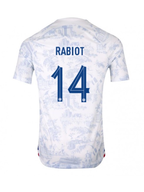 Frankreich Adrien Rabiot #14 Auswärtstrikot WM 2022 Kurzarm